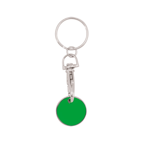 Porte-Clés Monnaie Euromarket Vert Vert, à personnaliser avec le logo de votre club. Porte-Clés Monnaie Euromarket Vert Vert