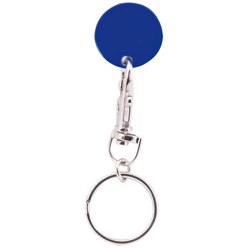 Porte-Clés Monnaie Euromarket Bleu Bleu, à personnaliser avec le logo de votre club. Porte-Clés Monnaie Euromarket Bleu Bleu