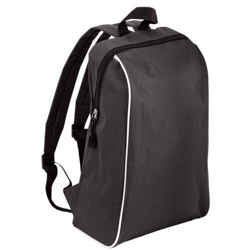 Sac à Dos Assen Noir Noir, à personnaliser avec le logo de votre club. Sac à Dos Assen Noir Noir