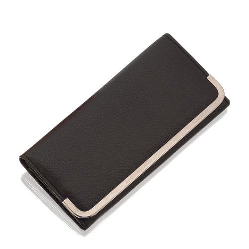 Portefeuille Femme Taylor Noir Noir, à personnaliser avec le logo de votre club. Portefeuille Femme Taylor Noir Noir