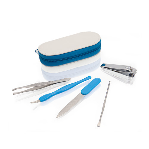 Set Manucure Beluchi Bleu Bleu, à personnaliser avec le logo de votre club. Set Manucure Beluchi Bleu Bleu