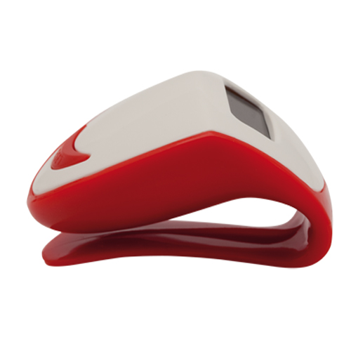 Podomètre Peytin Rouge Rouge, à personnaliser avec le logo de votre club. Podomètre Peytin Rouge Rouge
