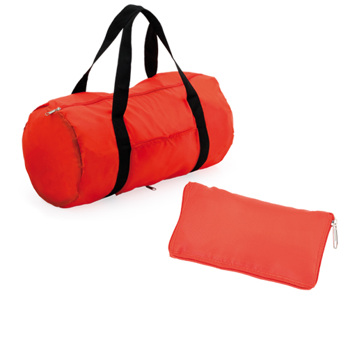 Sac Pliable Kenit Rouge Rouge, à personnaliser avec le logo de votre club. Sac Pliable Kenit Rouge Rouge