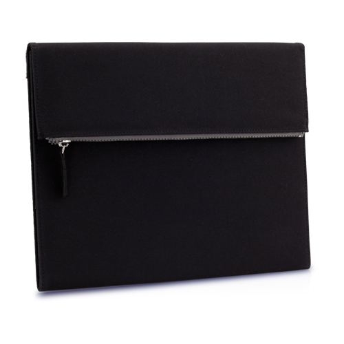 Porte-Documents Lander Noir Noir, à personnaliser avec le logo de votre club. Porte-Documents Lander Noir Noir