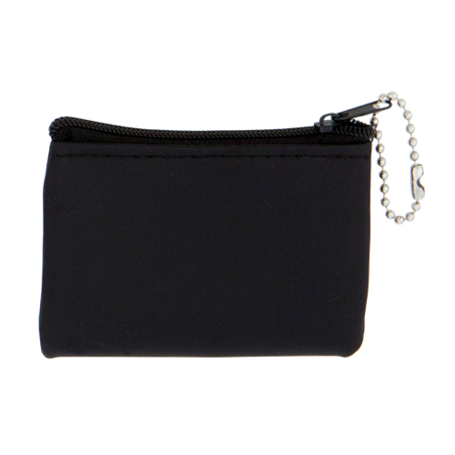 Porte Monnaie Zesh Noir Noir, à personnaliser avec le logo de votre club. Porte Monnaie Zesh Noir Noir