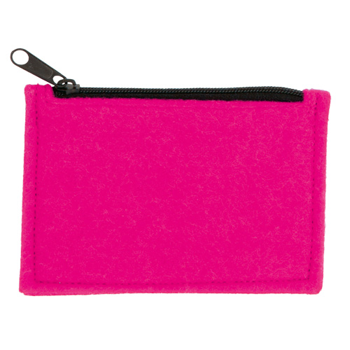 Porte Monnaie Yinax Fuschia Rose, à personnaliser avec le logo de votre club. Porte Monnaie Yinax Fuschia Rose
