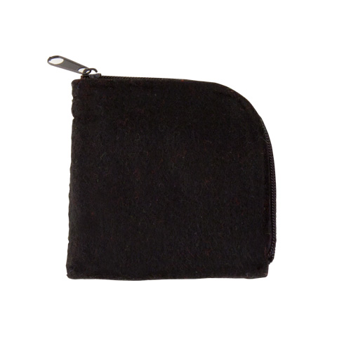 Porte Monnaie Lipak Noir Noir, à personnaliser avec le logo de votre club. Porte Monnaie Lipak Noir Noir