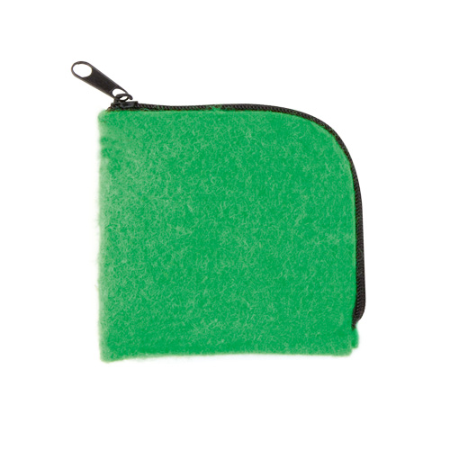Porte Monnaie Lipak Vert Vert, à personnaliser avec le logo de votre club. Porte Monnaie Lipak Vert Vert