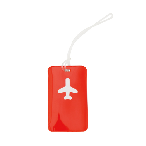 Identificateur Valise Raner Rouge Rouge, à personnaliser avec le logo de votre club. Identificateur Valise Raner Rouge Rouge