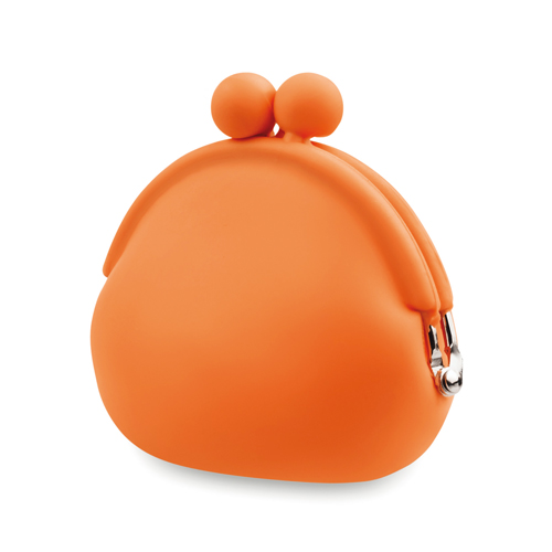 Porte Monnaie Babel Orange Orange, à personnaliser avec le logo de votre club. Porte Monnaie Babel Orange Orange