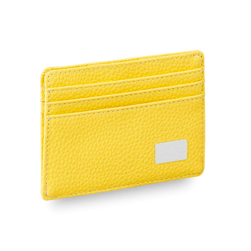 Porte-Cartes Portefeuille Daxu Jaune Jaune, à personnaliser avec le logo de votre club. Porte-Cartes Portefeuille Daxu Jaune Jaune