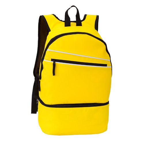 Sac à Dos Dorian Jaune Jaune, à personnaliser avec le logo de votre club. Sac à Dos Dorian Jaune Jaune