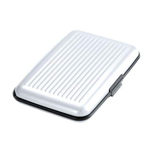 Porte Cartes Hektar Blanc Blanc, à personnaliser avec le logo de votre club. Porte Cartes Hektar Blanc Blanc