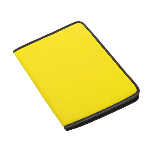 Porte Document Roftel Jaune Jaune, à personnaliser avec le logo de votre club. Porte Document Roftel Jaune Jaune