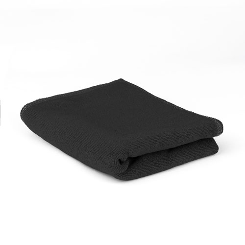 Serviette absorbante Kotto Noir Noir, à personnaliser avec le logo de votre club. Serviette absorbante Kotto Noir Noir