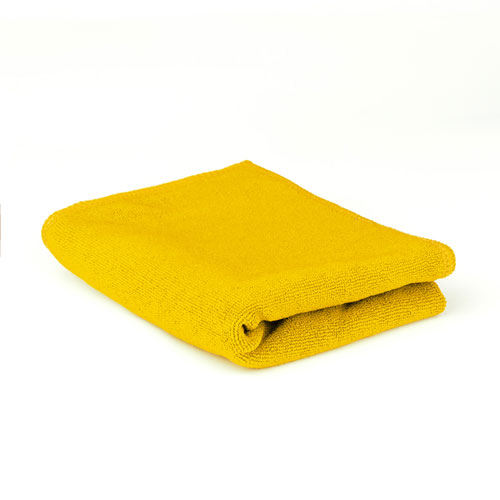 Serviette absorbante Kotto Jaune Jaune, à personnaliser avec le logo de votre club. Serviette absorbante Kotto Jaune Jaune