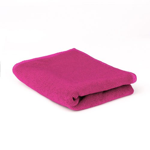 Serviette absorbante Kotto Fuschia Rose, à personnaliser avec le logo de votre club. Serviette absorbante Kotto Fuschia Rose
