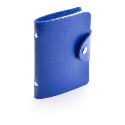Porte Cartes Midel Bleu Bleu, à personnaliser avec le logo de votre club. Porte Cartes Midel Bleu Bleu