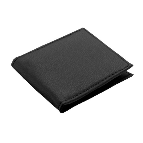 Porte feuille Mudson Noir Noir, à personnaliser avec le logo de votre club. Porte feuille Mudson Noir Noir
