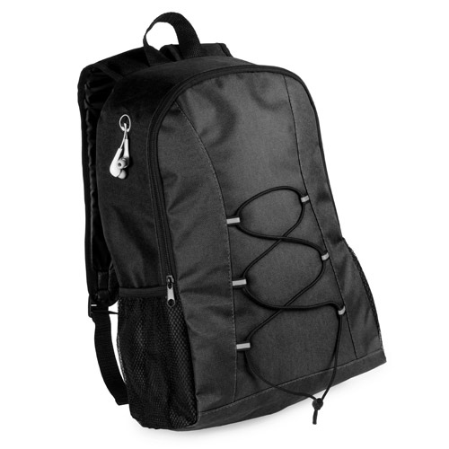 Sac à dos Lendross Noir Noir, à personnaliser avec le logo de votre club. Sac à dos Lendross Noir Noir