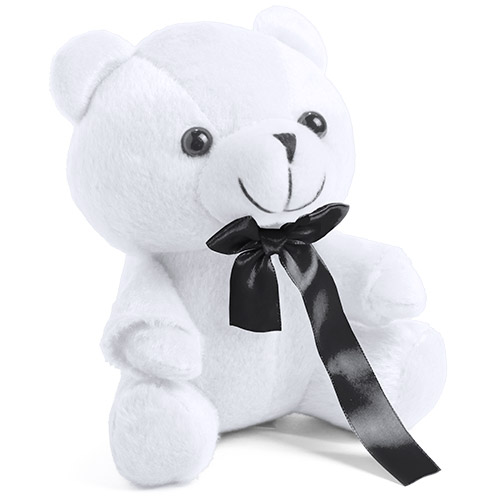 Peluche Arohax Blanc Blanc, à personnaliser avec le logo de votre club. Peluche Arohax Blanc Blanc