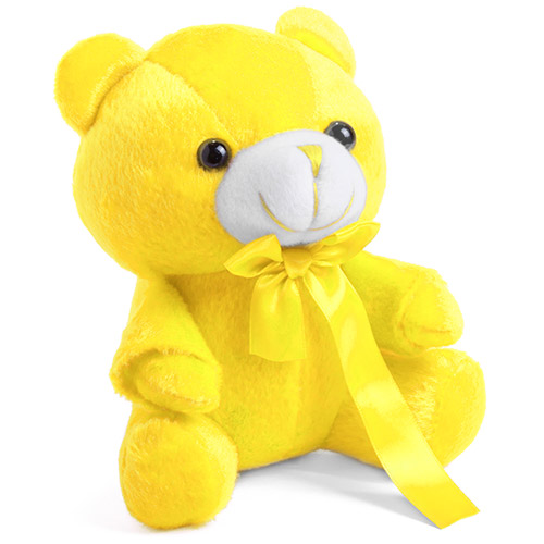 Peluche Arohax Jaune Jaune, à personnaliser avec le logo de votre club. Peluche Arohax Jaune Jaune