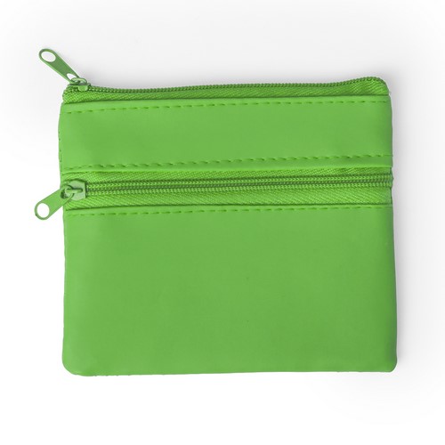 Porte monnaie Ralf Vert Vert, à personnaliser avec le logo de votre club. Porte monnaie Ralf Vert Vert
