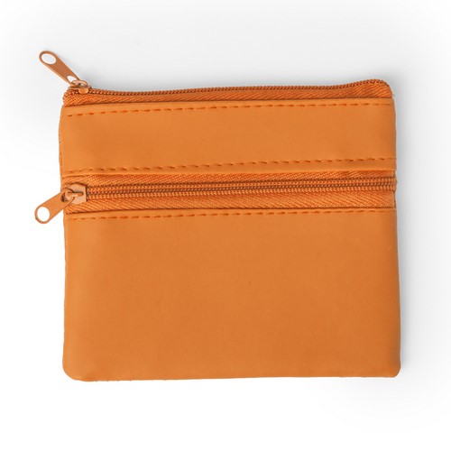 Porte monnaie Ralf Orange Orange, à personnaliser avec le logo de votre club. Porte monnaie Ralf Orange Orange