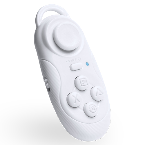Manette de jeux STATIO Blanc Blanc, à personnaliser avec le logo de votre club. Manette de jeux STATIO Blanc Blanc