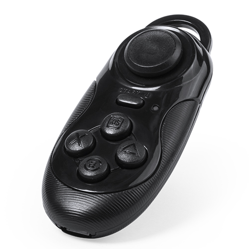 Manette de jeux STATIO Noir Noir, à personnaliser avec le logo de votre club. Manette de jeux STATIO Noir Noir