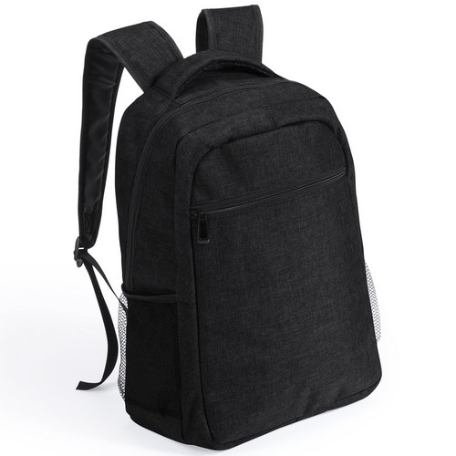 Sac à dos Verbel Noir Noir, à personnaliser avec le logo de votre club. Sac à dos Verbel Noir Noir