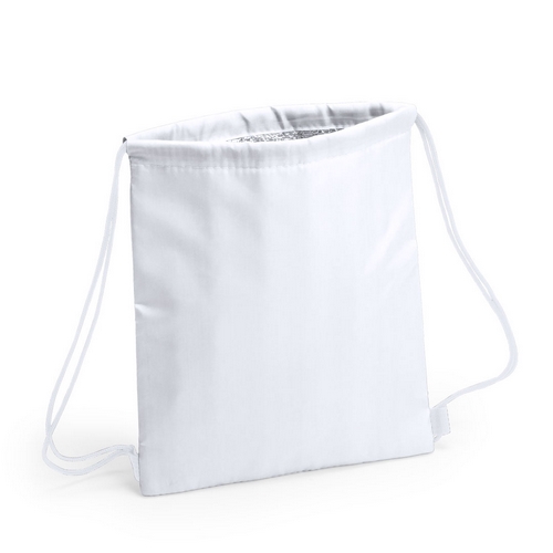 Sac à dos isotherme Tradan Blanc Blanc, à personnaliser avec le logo de votre club. Sac à dos isotherme Tradan Blanc Blanc