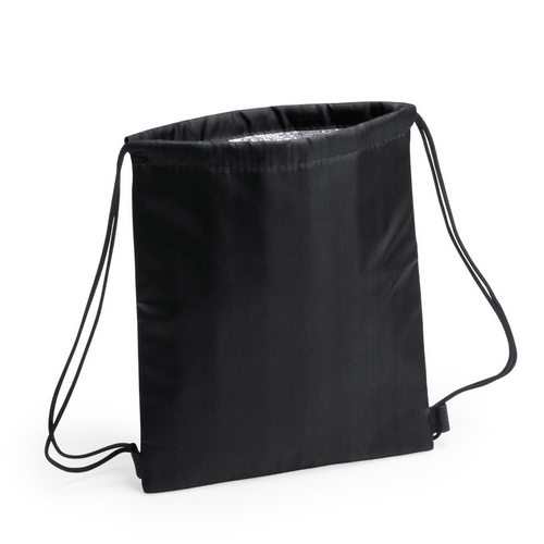 Sac à dos isotherme Tradan Noir Noir, à personnaliser avec le logo de votre club. Sac à dos isotherme Tradan Noir Noir