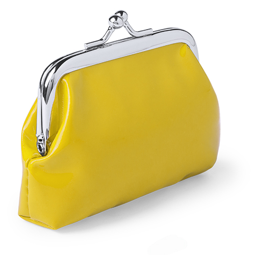 Porte monnaie Zirplan Jaune Jaune, à personnaliser avec le logo de votre club. Porte monnaie Zirplan Jaune Jaune