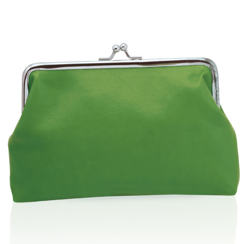 Porte Monnaie Becky Vert Vert, à personnaliser avec le logo de votre club. Porte Monnaie Becky Vert Vert