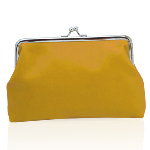Porte Monnaie Becky Jaune Jaune, à personnaliser avec le logo de votre club. Porte Monnaie Becky Jaune Jaune
