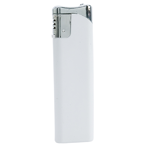 Briquet Plain Blanc Blanc, à personnaliser avec le logo de votre club. Briquet Plain Blanc Blanc