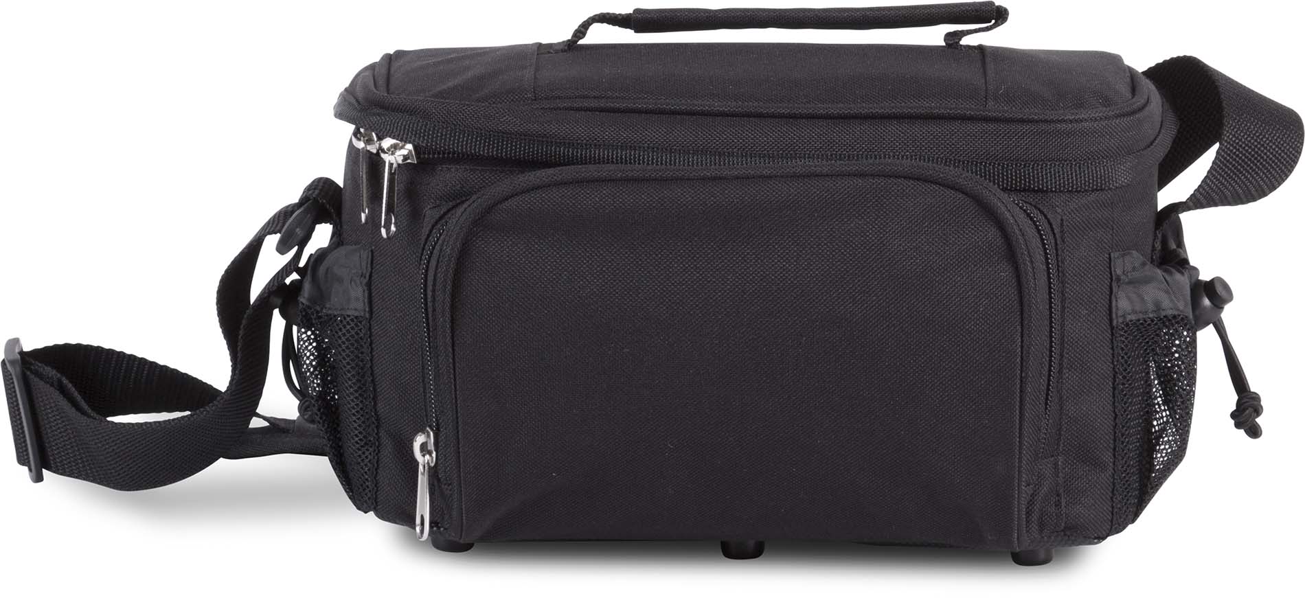 Sacoche de pétanque/APN rembourrée Noir Black, à personnaliser avec le logo de votre club. Sacoche de pétanque/APN rembourrée Noir Black