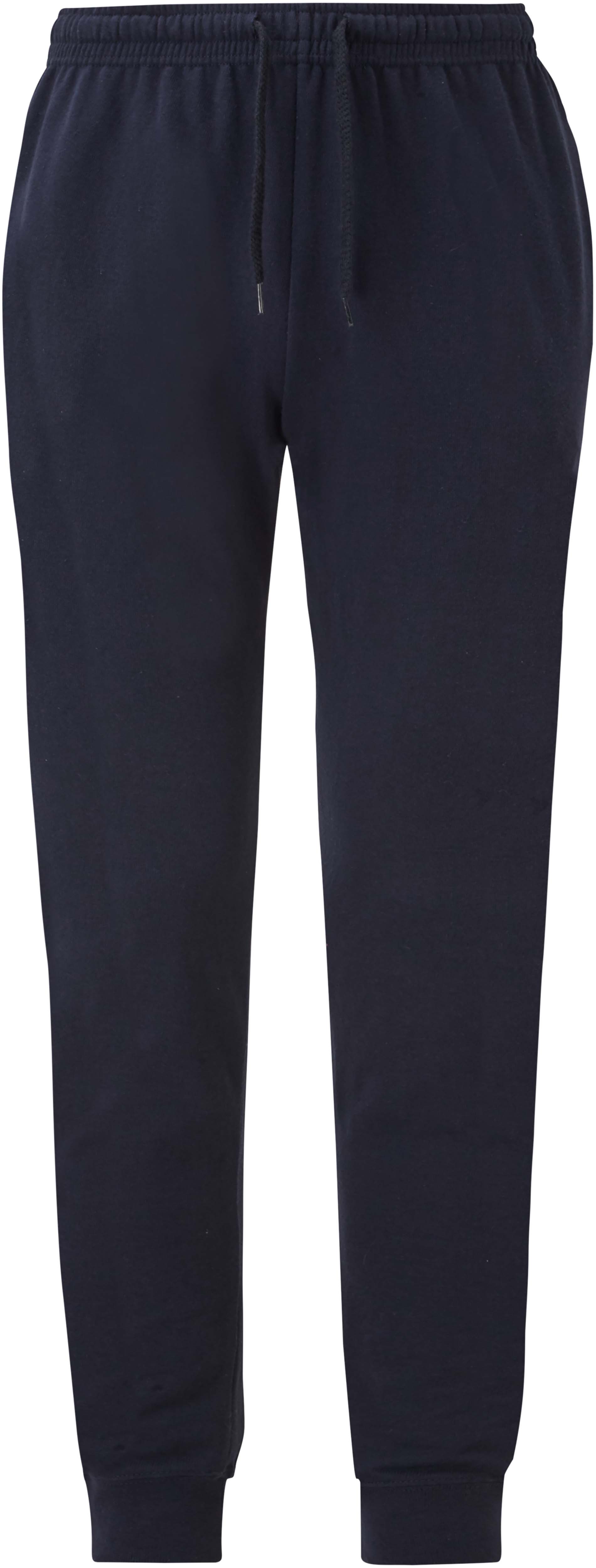 Pantalon de jogging lightweight Bleu Deep Navy, à personnaliser avec le logo de votre club. Pantalon de jogging lightweight Bleu Deep Navy