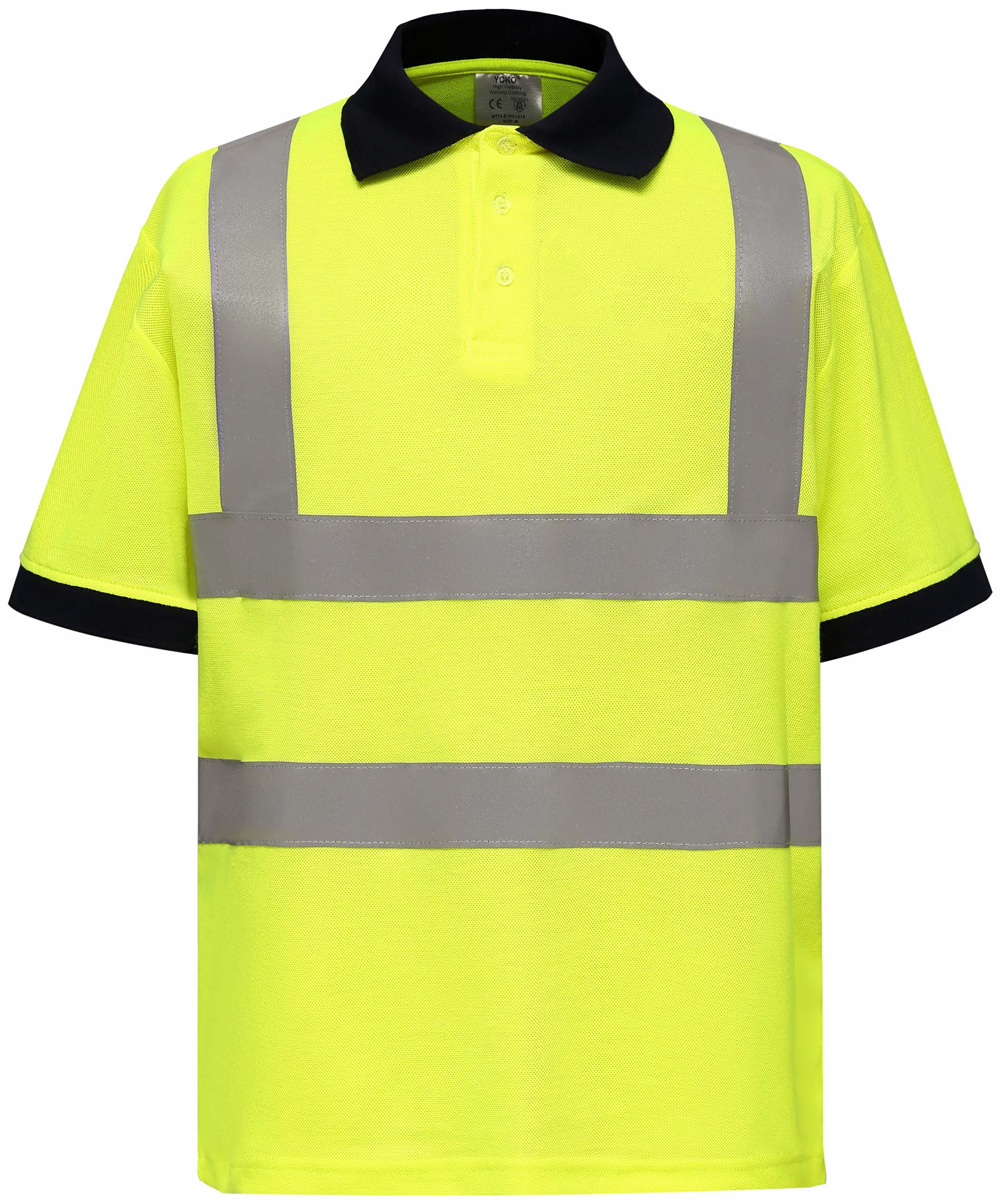 POLO MANCHES COURTES HAUTE VISIBILITÉ Hi Vis Yellow Jaune, à personnaliser avec le logo de votre club. POLO MANCHES COURTES HAUTE VISIBILITÉ Hi Vis Yellow Jaune