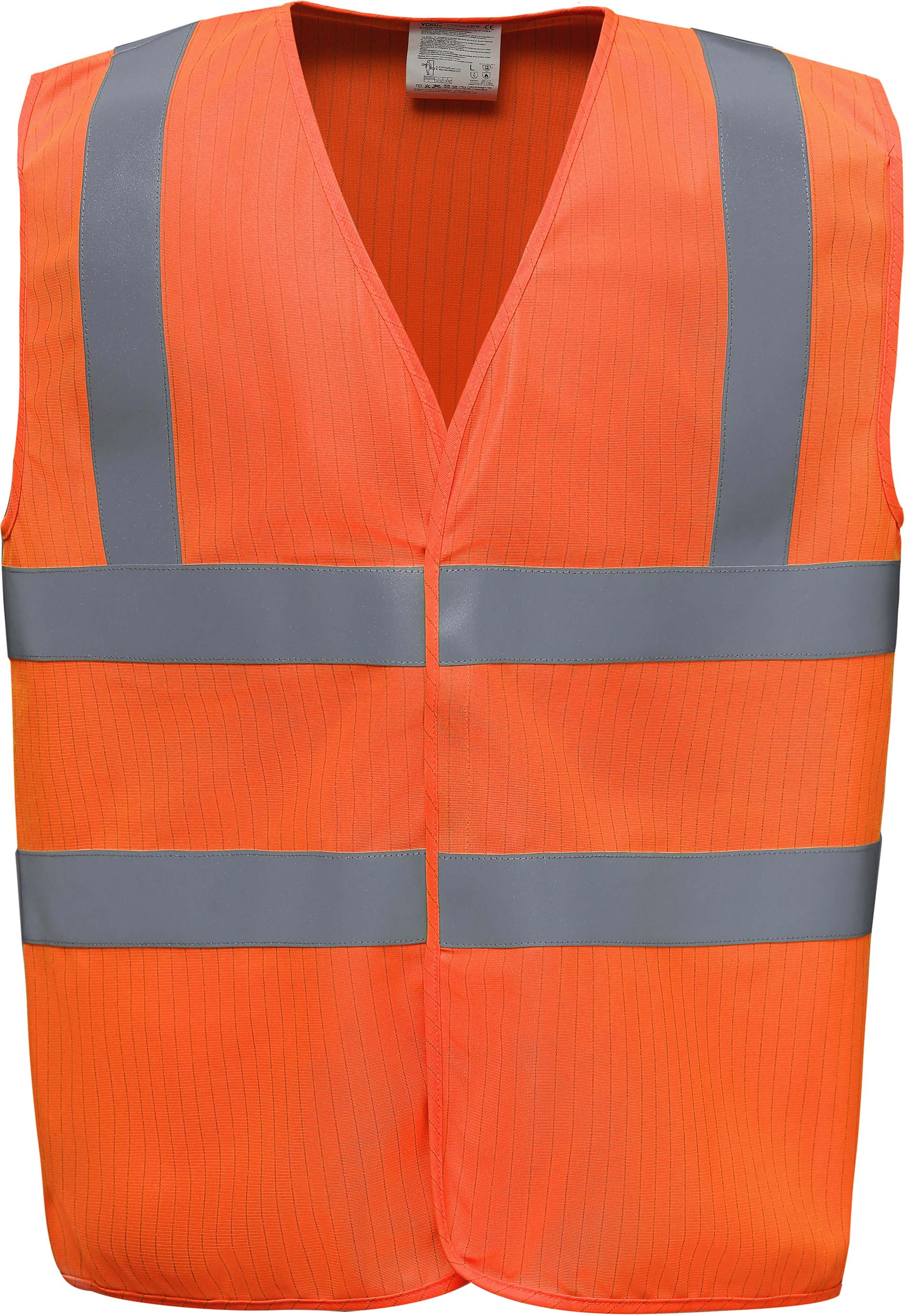 GILET HAUTE VISIBILITÉ, LSF (CHALEUR ET FLAMME) & ANTISTATIQUE Orange Hi Vis Orange, à personnaliser avec le logo de votre club. GILET HAUTE VISIBILITÉ, LSF (CHALEUR ET FLAMME) & ANTISTATIQUE Orange Hi Vis Orange