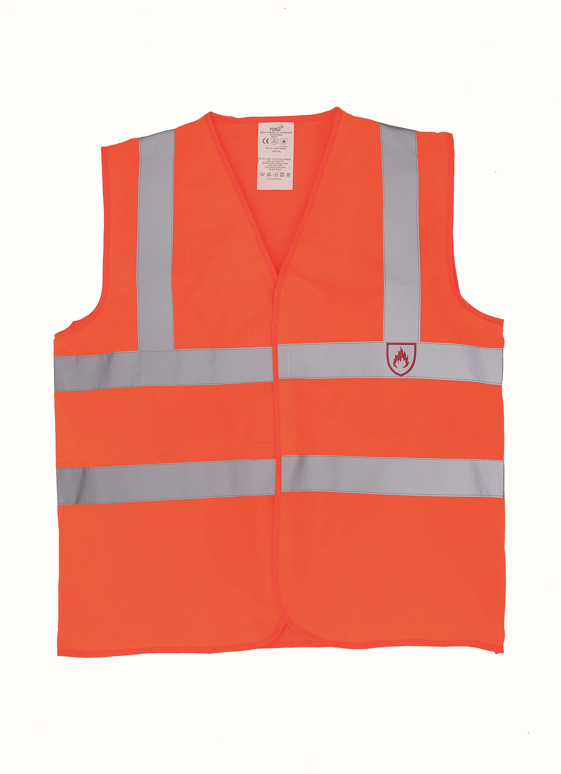 GILET HAUTE VISIBILITÉ & LSF (CHALEUR ET FLAMME) Orange Hi Vis Orange, à personnaliser avec le logo de votre club. GILET HAUTE VISIBILITÉ & LSF (CHALEUR ET FLAMME) Orange Hi Vis Orange