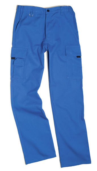 Pantalon Multipoches Bleu Bleu Azur, à personnaliser avec le logo de votre club. Pantalon Multipoches Bleu Bleu Azur