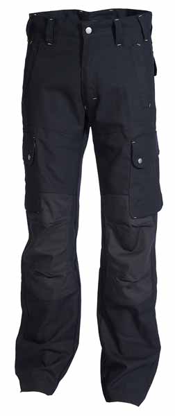 Pantalon STK Craft Worker Noir Noir, à personnaliser avec le logo de votre club. Pantalon STK Craft Worker Noir Noir
