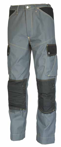 Pantalon Craft Worker Light Gris Gris Convoy / Noir, à personnaliser avec le logo de votre club. Pantalon Craft Worker Light Gris Gris Convoy / Noir