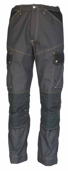 Pantalon Craft Worker Light Gris Gris Charcoal / Noir, à personnaliser avec le logo de votre club. Pantalon Craft Worker Light Gris Gris Charcoal / Noir