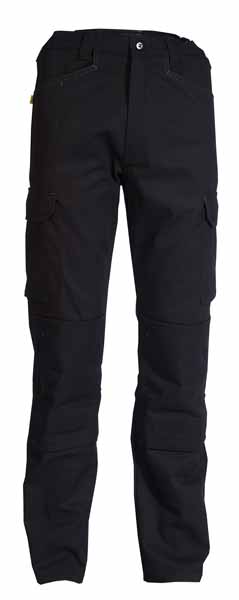 Pantalon Kargo Noir Noir, à personnaliser avec le logo de votre club. Pantalon Kargo Noir Noir