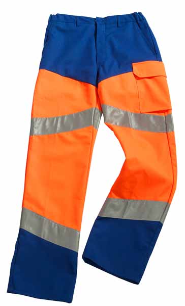 Pantalon HV Fluo Safe Orange Orange Fluo / Bugatti, à personnaliser avec le logo de votre club. Pantalon HV Fluo Safe Orange Orange Fluo / Bugatti
