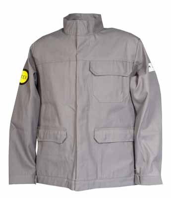 Blouson Multirisques Gris Gris Acier, à personnaliser avec le logo de votre club. Blouson Multirisques Gris Gris Acier