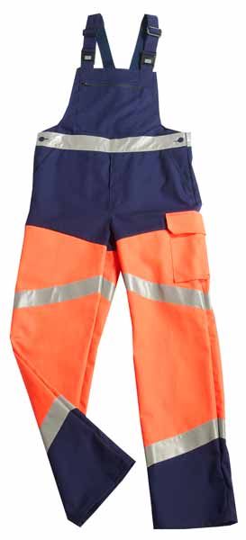 Cotte HV Fluo Safe Rouge Rouge Fluo / Marine, à personnaliser avec le logo de votre club. Cotte HV Fluo Safe Rouge Rouge Fluo / Marine